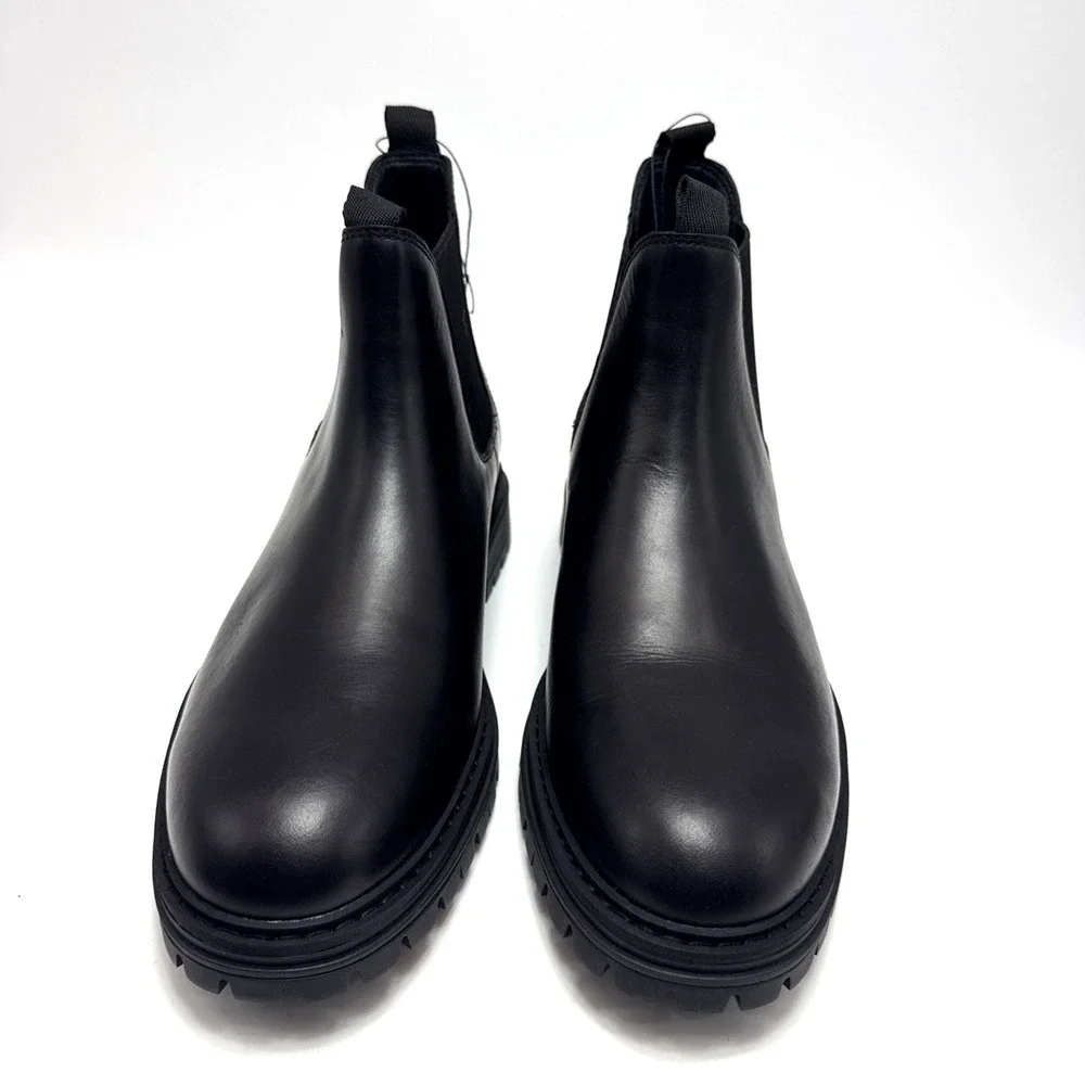 Cole Haan Men's McIntyre Waterproof Chelsea Boots C40750 Size 10 M Black
